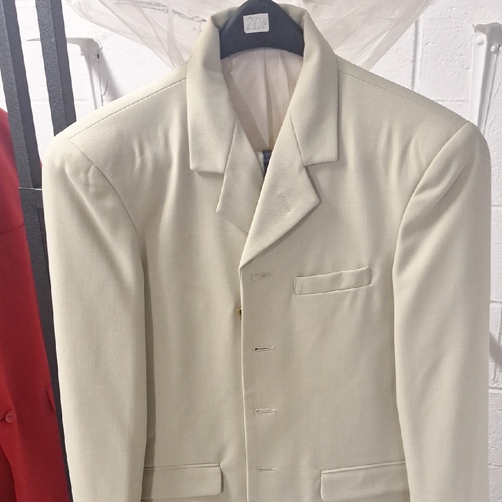Stacy Adams Cream Boys Suit Jacket